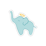 Die-Cut Stickers - FWU Elephant