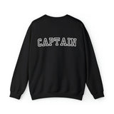 Gildan Unisex Heavy Blend™ Crewneck Sweatshirt 18000 - Troy S&D (Front)/Captain (Back)