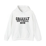 Gildan Unisex Heavy Blend™ Hooded Sweatshirt 18500 - Grizzly Softball Mom