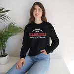 Gildan Unisex Heavy Blend™ Crewneck Sweatshirt 18000 - T Flag Football Mom