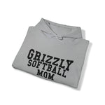 Gildan Unisex Heavy Blend™ Hooded Sweatshirt 18500 - Grizzly Softball Mom