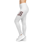 Women's Casual Leggings (White) - S Rebels