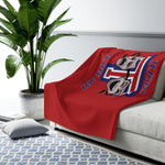 Sherpa Fleece Blanket (Red) - Tesoro Theatre Arts