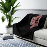 Sherpa Fleece Blanket (Black) - Segerstrom T&F