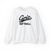 Gildan Unisex Heavy Blend™ Crewneck Sweatshirt 18000 - Griz Softball