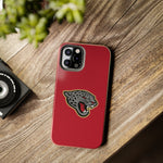 iPhone/Samsung Tough Cases (Red) - Jaguar