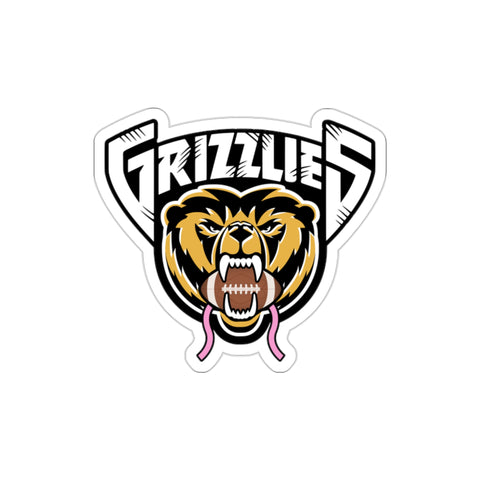 Die-Cut Stickers - Grizzlies FFB