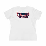 Bella+Canvas Ladies' Premium Tee 6400 - Tesoro Titans