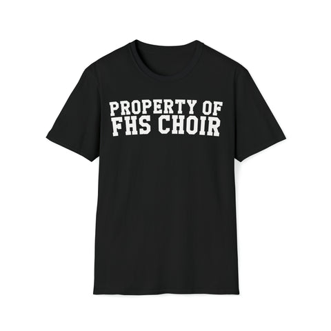 Gildan Unisex Softstyle T-Shirt 64000 - Property of FHS Choir