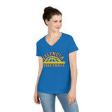 Gildan Ladies' V-Neck T-Shirt 5V00L - Valencia Basketball