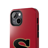 iPhone/Samsung Tough Cases (Red) - S