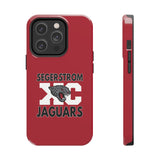 Tough iPhone Cases (Red) - Segerstrom XC Jaguars