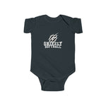 Rabbit Skins Infant Onesy 4424 - Grizzly Softball