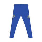 Women's Casual Leggings (Blue) - VHS Flag Football