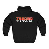 Gildan Unisex Heavy Blend™ Full Zip Hooded Sweatshirt - Tesoro Titan