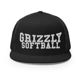 Yupoong 5 Panel Trucker Cap 6006 - Grizzly Softball