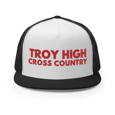 Yupoong 5 Panel Trucker Cap 6006 - Troy High Cross Country
