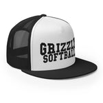 Yupoong 5 Panel Trucker Cap 6006 - Grizzly Softball