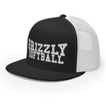 Yupoong 5 Panel Trucker Cap 6006 - Grizzly Softball