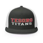 Yupoong 5 Panel Trucker Cap 6006 - Tesoro Titans