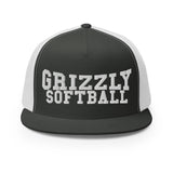 Yupoong 5 Panel Trucker Cap 6006 - Grizzly Softball