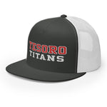 Yupoong 5 Panel Trucker Cap 6006 - Tesoro Titans