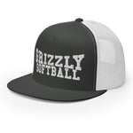 Yupoong 5 Panel Trucker Cap 6006 - Grizzly Softball