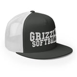 Yupoong 5 Panel Trucker Cap 6006 - Grizzly Softball