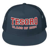 Yupoong 5 Panel Trucker Cap 6006 - Tesoro Class of 2024