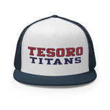 Yupoong 5 Panel Trucker Cap 6006 - Tesoro Titans