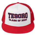 Yupoong 5 Panel Trucker Cap 6006 - Tesoro Class of 2024