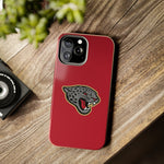 iPhone/Samsung Tough Cases (Red) - Jaguar