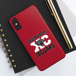 Tough iPhone Cases (Red) - Segerstrom XC Jaguars