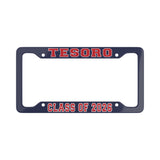 Aluminum License Plate Frames - Tesoro Class of 2026