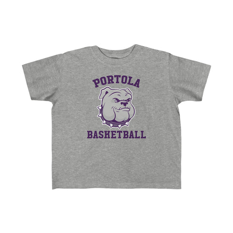 Rabbit Skins Toddler Jersey T-Shirt 3321 - Portola Basketball