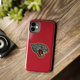 iPhone/Samsung Tough Cases (Red) - Jaguar