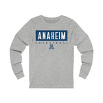 Bella+Canvas Unisex Jersey Long Sleeve Tee (3501) - Anaheim Basketball A