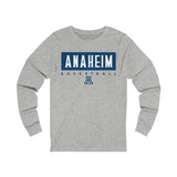 Bella+Canvas Unisex Jersey Long Sleeve Tee (3501) - Anaheim Basketball A