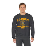 Gildan Unisex Heavy Blend™ Crewneck Sweatshirt 18000 - Edison Basketball Dad