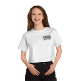 Champion Women's Heritage Cropped T-Shirt - Tigers Cheer (Pocket)