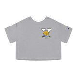 Champion Women's Heritage Cropped T-Shirt - V Cheer (Pocket)