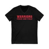 Bella+Canvas Unisex Jersey Short Sleeve V-Neck Tee 3005 - Warriors Track and Field