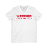 Bella+Canvas Unisex Jersey Short Sleeve V-Neck Tee 3005 - Warriors Track and Field