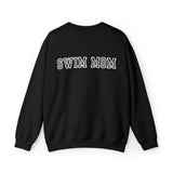 Gildan Unisex Heavy Blend™ Crewneck Sweatshirt 18000 - Troy S&D (Front)/Swim Mom (Back)
