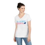 Gildan Ladies' V-Neck T-Shirt 5V00L - Bluebird Leaders