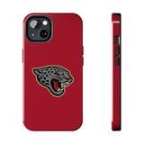 iPhone/Samsung Tough Cases (Red) - Jaguar