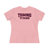 Bella+Canvas Ladies' Premium Tee 6400 - Tesoro Titans