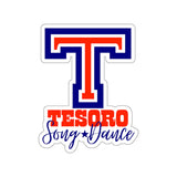 Die-Cut Stickers - Tesoro Song & Dance (Red)
