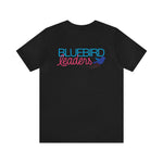 Bella+Canvas Unisex Jersey Short-Sleeve Tee 3001 - Bluebird (front)/Leaders (back)