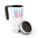 Stainless Steel Travel Mug with Handle, 14oz - Bluebird Leaders